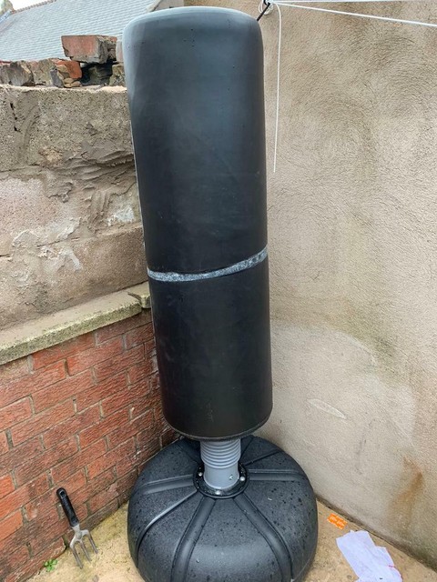 reebok standing punch bag